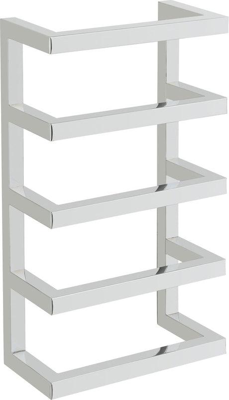 Wenko wand handdoekrek fondiro rvs glanzend 24x42cm - handdoekhouder - handdoekenrek - handdoekstang