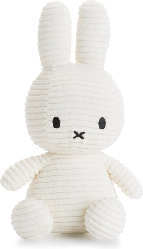 Bon ton toys nijntje - eco corduroy offwhite - 23 cm - 9