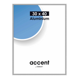 Nielsen design nielsen fotolijst 59844 accent mat zilver 30x45 cm
