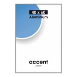 Nielsen design nielsen fotolijst 55124 accent mat zilver 40x60 cm
