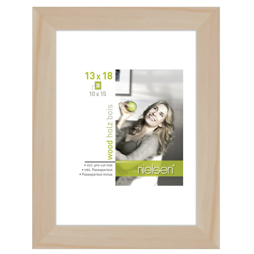 Nielsen design nielsen fotolijst 8988002 apollon wit 13x18 10x15 cm
