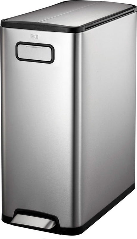Eko - ecofly pedaalemmer 45 liter - stainless steel plastic - mat rvs - prullenbak