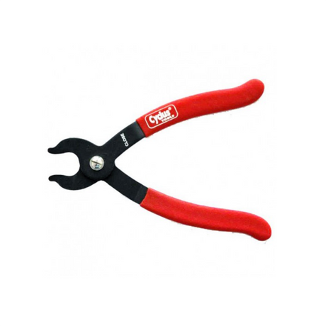 Tang Cyclus Kettingschakels Sluiten Rood