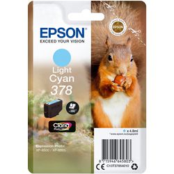 Inktcartridge epson 378 licht cyaan