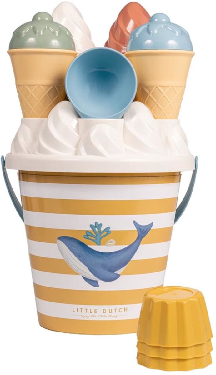 Little dutch ijsjes emmerset 14-delig oceans dream blauw