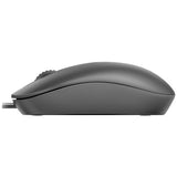 Rapoo muis bedraad zwart n200
