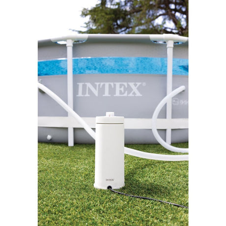 Intex 26638gn cartridge filter pomp c900-900l u voor zwembaden tot 3407l wit