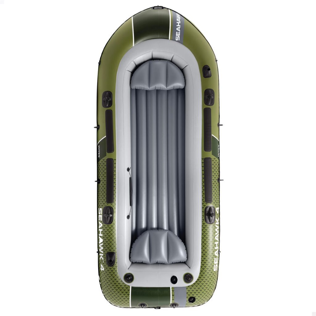Intex 66334np seahawk 4 opblaasboot 351x145x48 cm groen