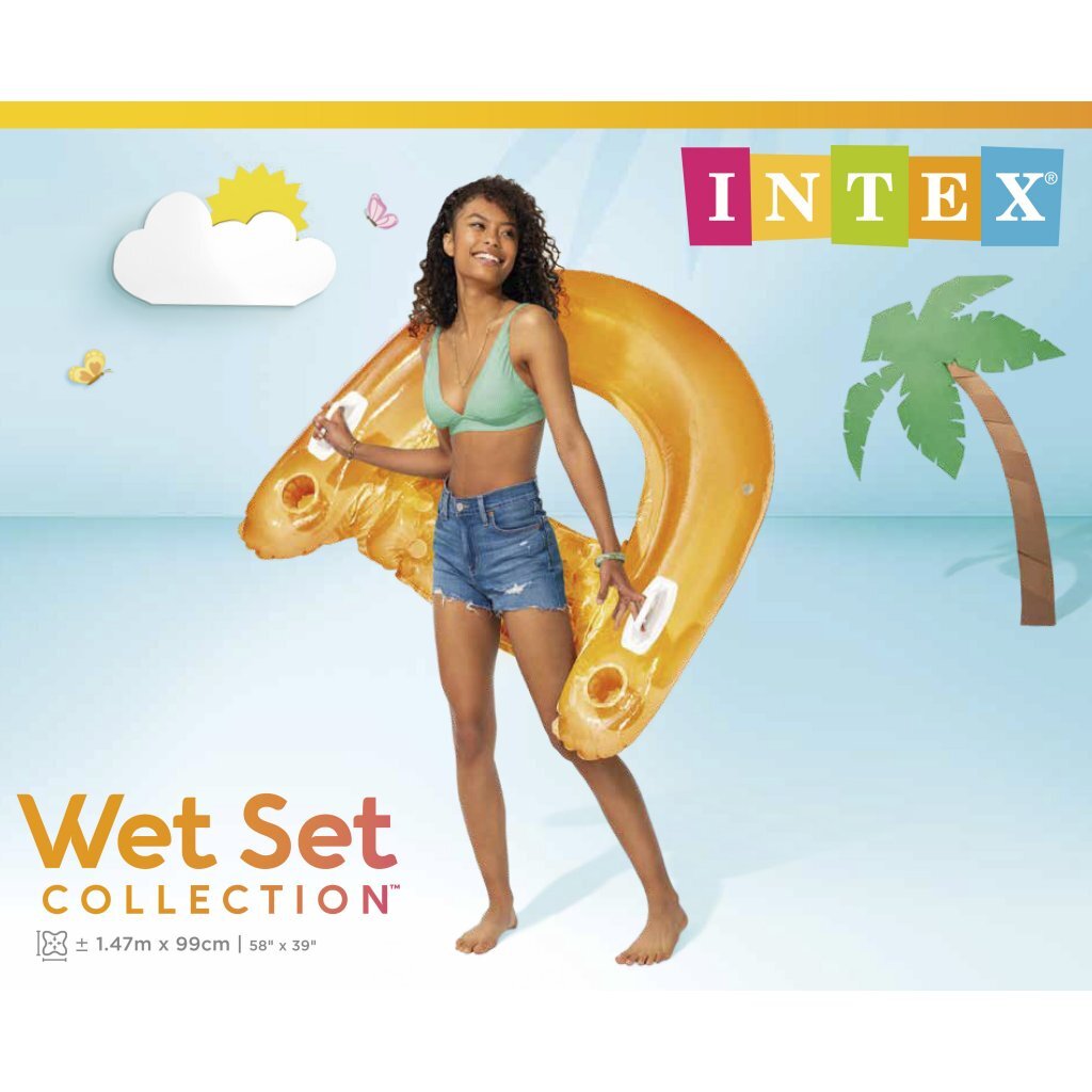 Intex 58859EU Wet Set Collection Sit #039;N Float Opblaasbare Drijfstoel Verschillende Kleuren