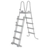 Bestway zwembadladder flowclear met 4 treden 132 cm