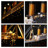 Cubic Fun Cubic Fun 3D LED Puzzel Titanic 266 Stukjes