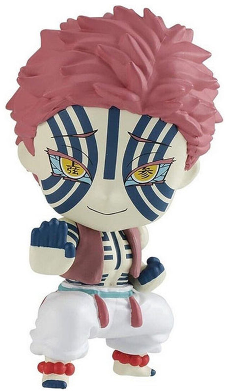 Bandai namco bandai demon slayer chibi masters wave 2 figure-akaza (diversen) nieuw