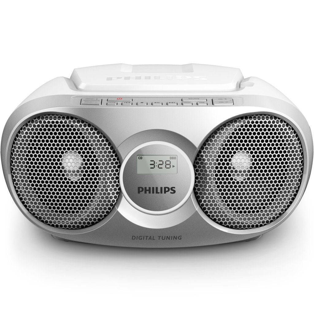 Philips az215s 12 radio cd-speler zilver