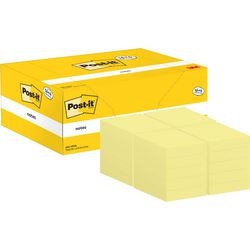 Post-it zelfklevende notes 38 x 51 mm geel 20 stuks