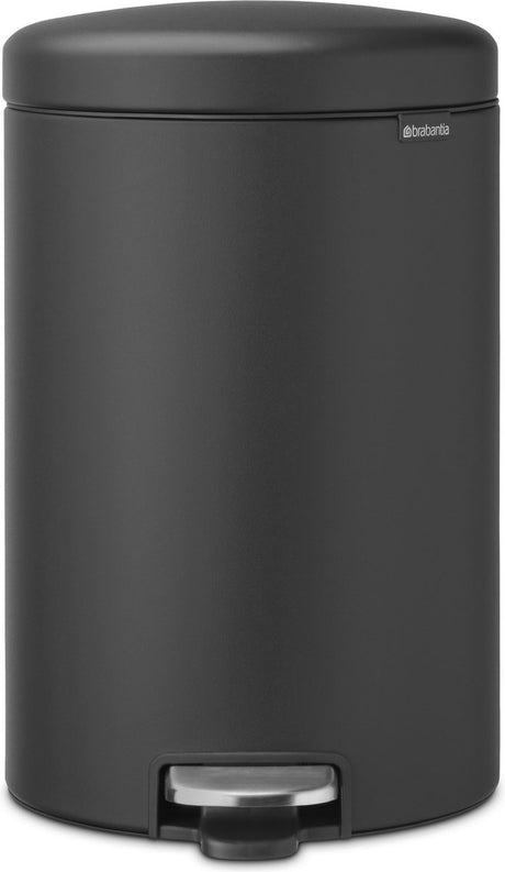 Brabantia newicon prullenbak - 20 liter - mineral infinite grey