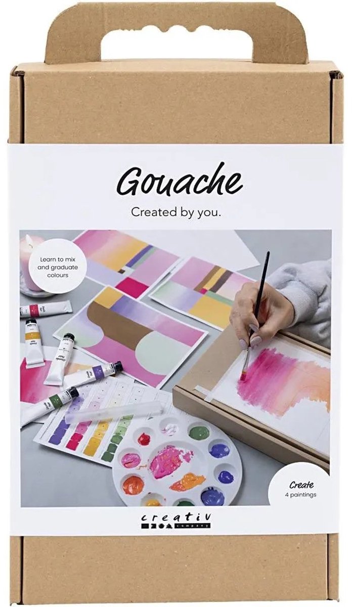 Creativ company https: www.cchobby.nl hobbyset-gouache-schilderijen-diverse-kleuren-1-doos