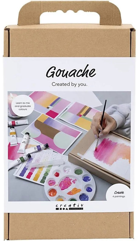 Creativ company hobbyset gouache schilderijen