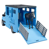 Bruder mercedes benz sprinter paardentransport m 1 paard - 1:16