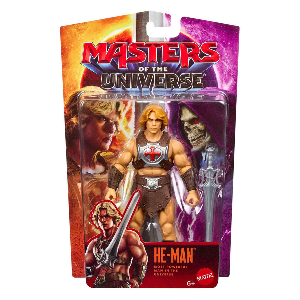 Masters of the universe actiefiguur he-man - 14cm