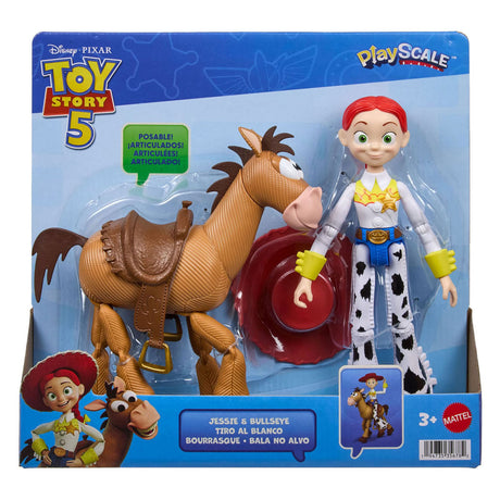 Mattel toy story 5 - figuur jessie en bullseye