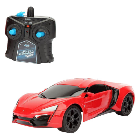 Simba rc bestuurbare auto fast furious rc lykan hypersport - 1:17