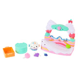 Gabby's poppenhuis gabby’s poppenhuis de film – cakey cat’s zoete balkon met speelfiguur accessoires