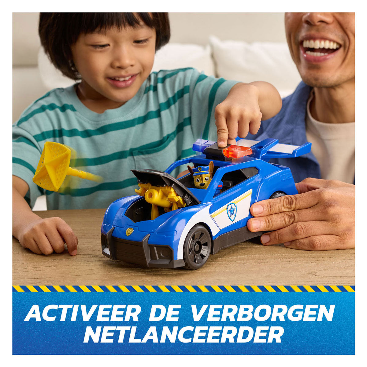 Paw patrol search rescue voertuig chase police car