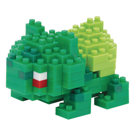Nanoblock bouwset pokémon bulbasaur - 120st.