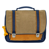 Stones and bones corduroy khaki honey cassis boekentas
