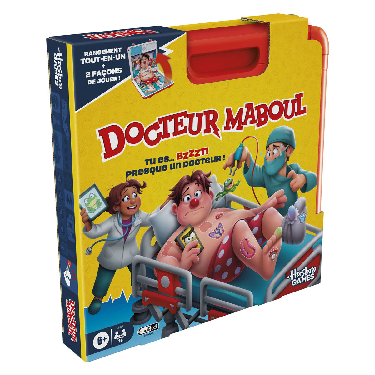 Hasbro gaming dokter bibber - franstalig