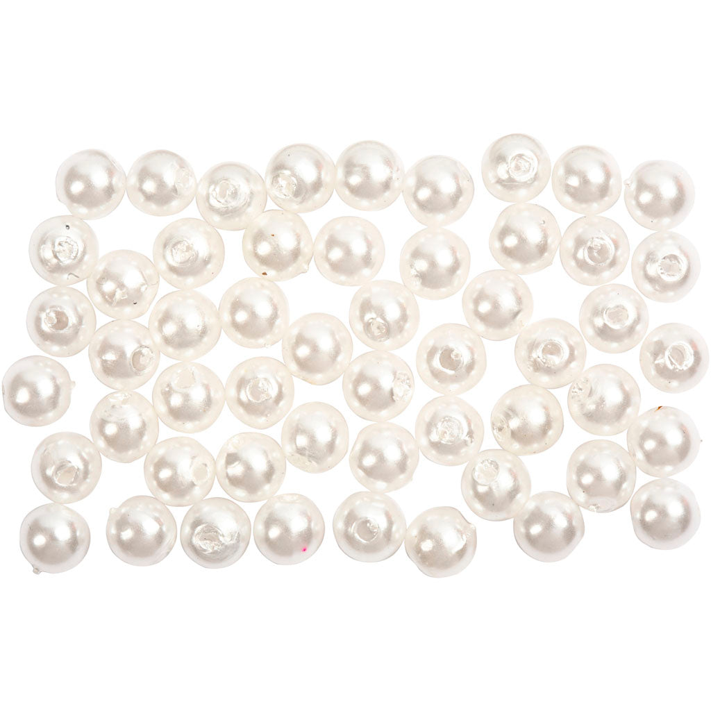 Creativ company https: www.cchobby.nl waskralen-d-5-mm-gatgrootte-0-7-mm-parelmoer-100-stuk-1-doos