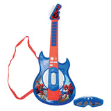 Spider-man elektrische gitaar met brilmicrofoon