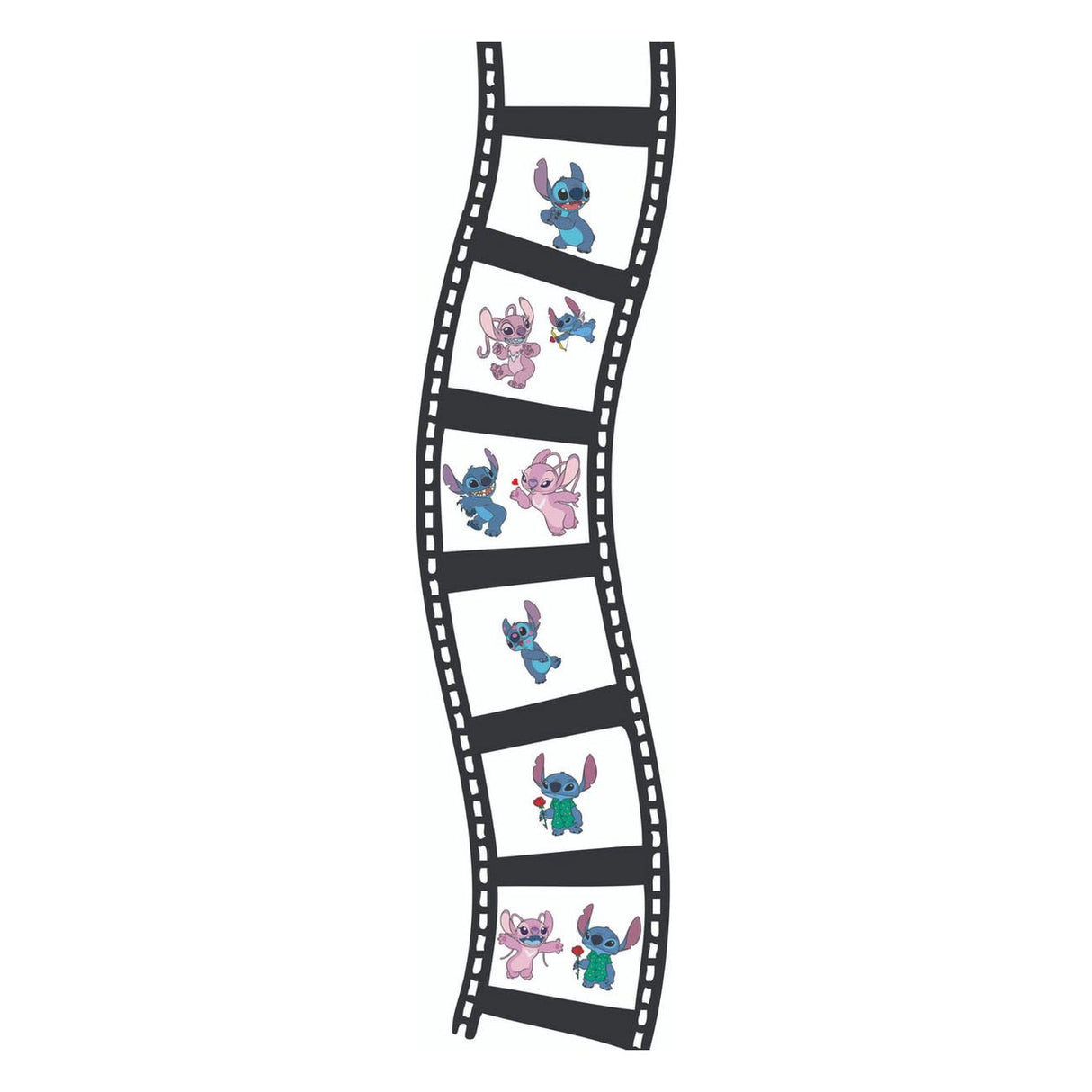 Stitch projectie-zaklamp met 24 plaatjes