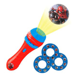 Spiderman projectie-zaklamp met 24 plaatjes