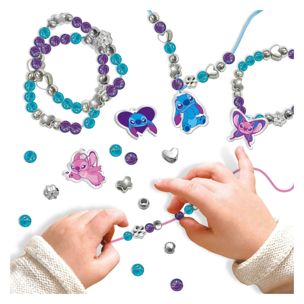 Lisciani stitch juwelen doos met bedeltjes