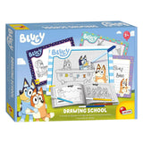 Bluey drawing school tekenschool