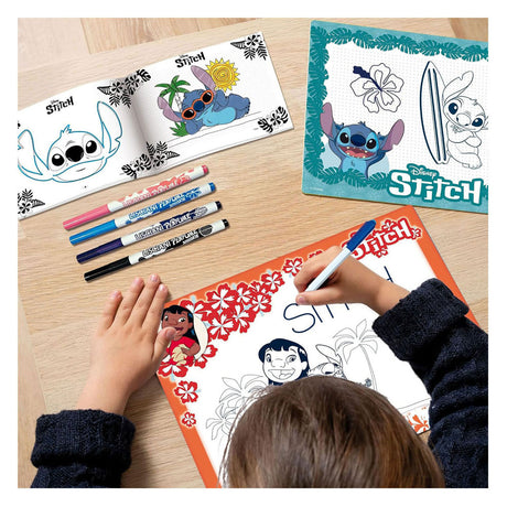 Disney stitch tekenschool met geparfumeerde markers