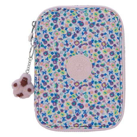 Kipling 100 pens etui - digi flower print