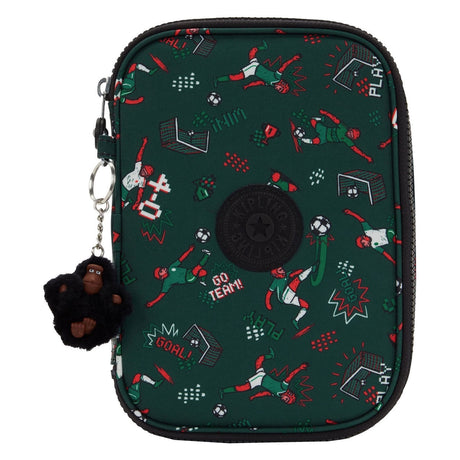 Kipling 100 pens etui - soccer print