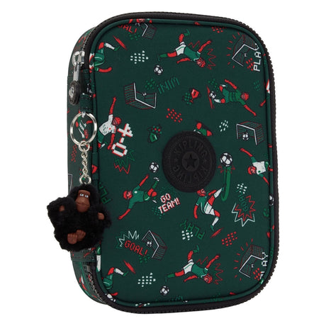 Kipling 100 pens etui - soccer print