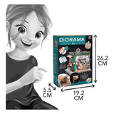Buki france houten bouwpakket diorama café - 120dlg.