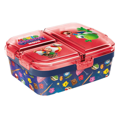 Super mario lunchbox multi compartment