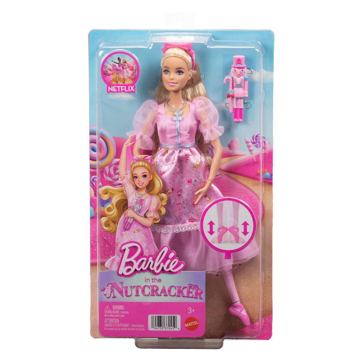 Mattel barbie in de notenkraker - clara modepop