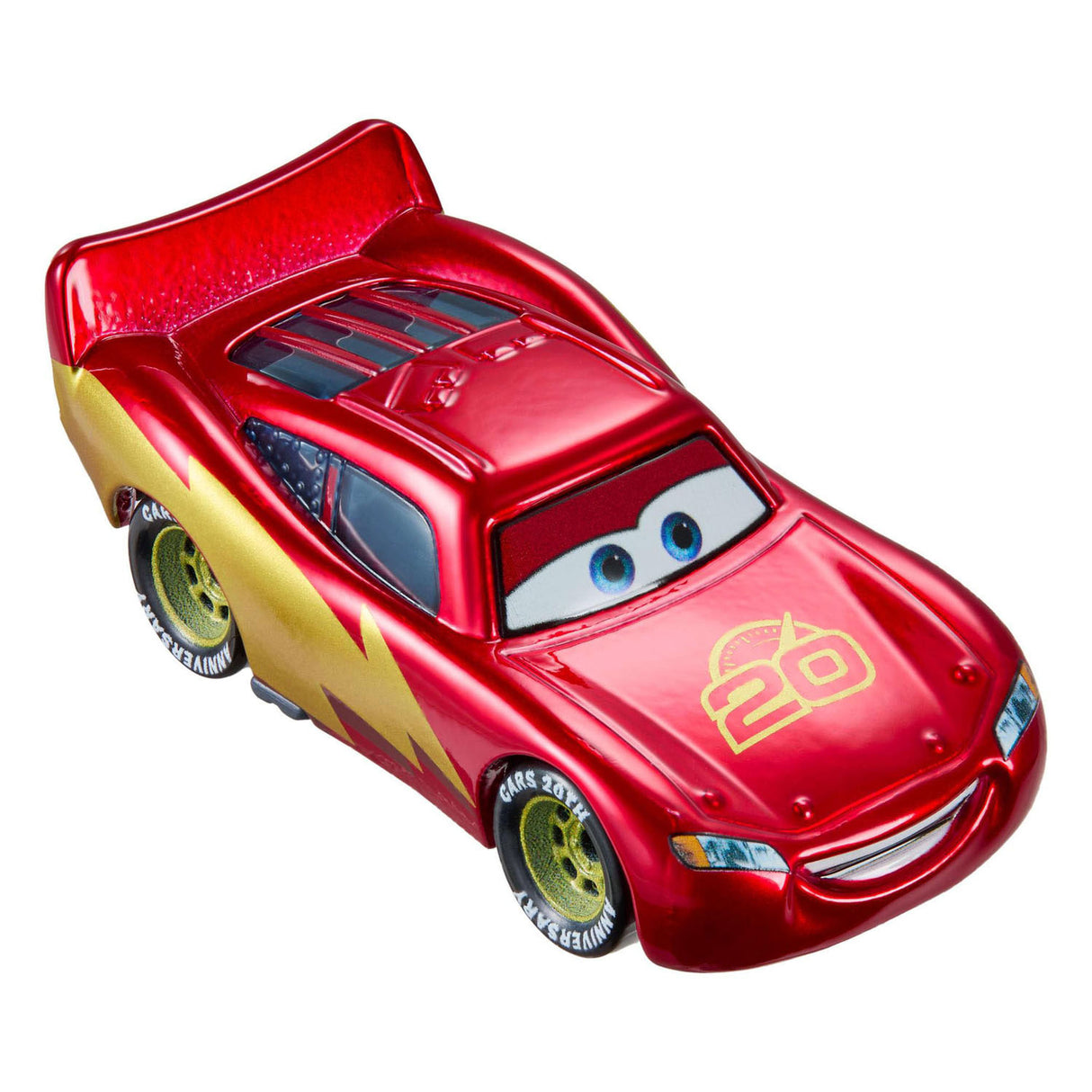 Mattel disney en pixar cars race om de 20ste verjaardag van radiator springs te vieren - set van 5