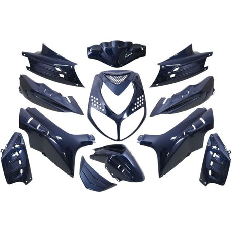 Edge plaatset 13-delig voor peugeot speedfight 2 - blauw metallic