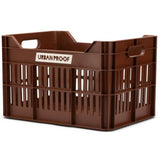 Dutchperfect urbanproof krat click 30l rpet donkerbruin