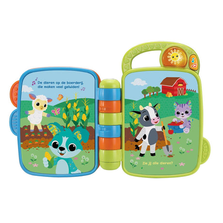 Vtech dierenvriendjes muziekboek met geluid 15,5x3x5x17,5cm