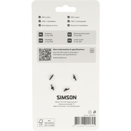 Simson koplamp aurora x-line 400