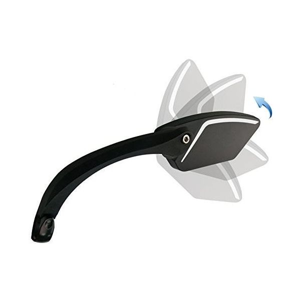 Spiegel links E-bike multi-angle stuurbev. zwart