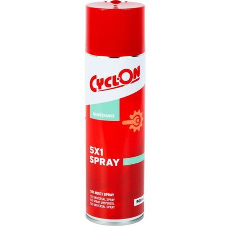 Cyclon p.t.f.e. multi smeermiddel 5x1 in spuitbus 500ml